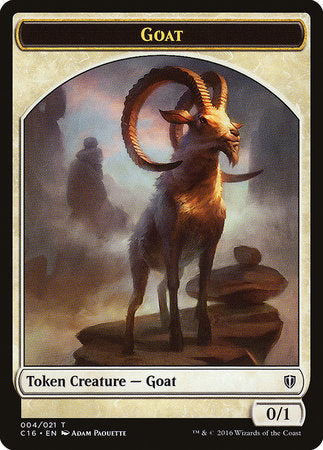 Goat // Thopter Double-sided Token [Commander 2016 Tokens] | Jack's On Queen