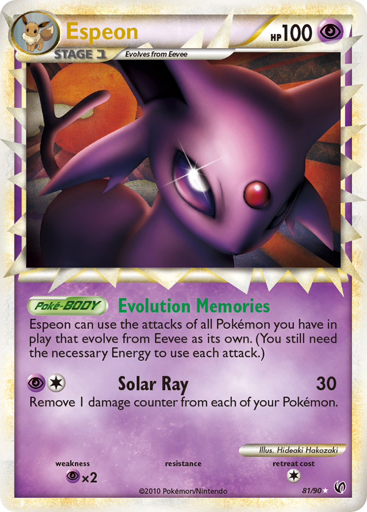 Espeon (81/90) [HeartGold & SoulSilver: Undaunted] | Jack's On Queen