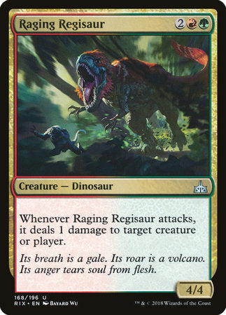 Raging Regisaur [Rivals of Ixalan] | Jack's On Queen