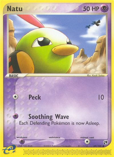 Natu (69/100) [EX: Sandstorm] | Jack's On Queen