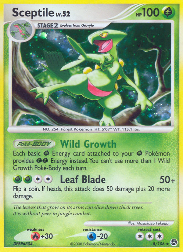 Sceptile (8/106) [Diamond & Pearl: Great Encounters] | Jack's On Queen