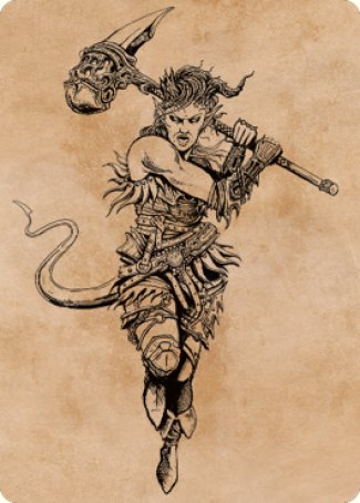 Karlach, Fury of Avernus Art Card (54) [Commander Legends: Battle for Baldur's Gate Art Series] | Jack's On Queen