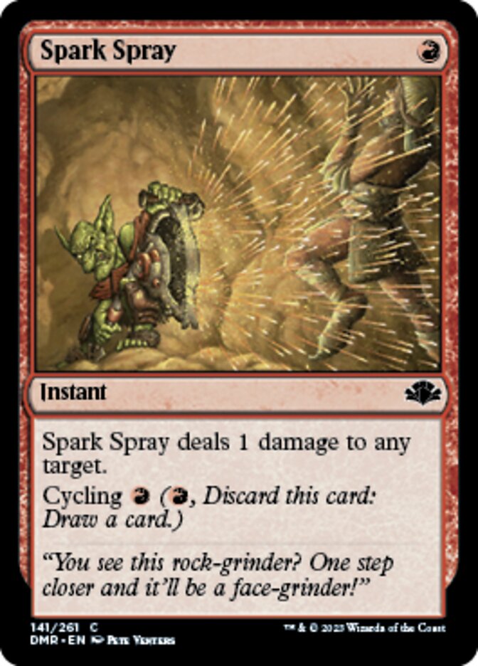 Spark Spray [Dominaria Remastered] | Jack's On Queen