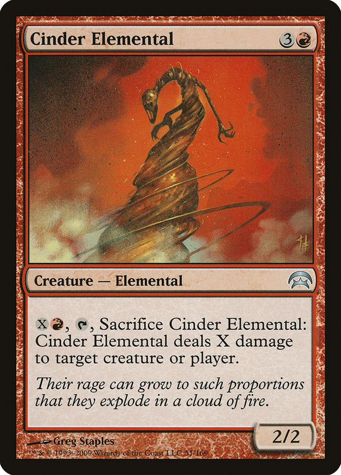 Cinder Elemental [Planechase] | Jack's On Queen