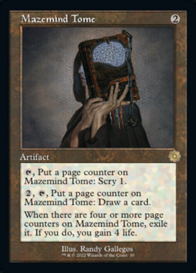 Mazemind Tome (Retro) [The Brothers' War Retro Artifacts] | Jack's On Queen