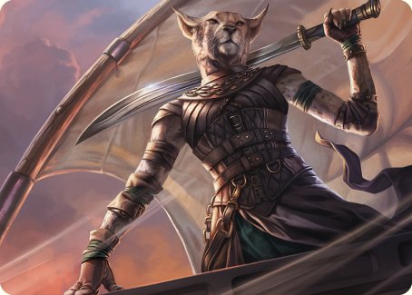 Mirri, Weatherlight Duelist Art Card [Commander Masters Art Series] | Jack's On Queen