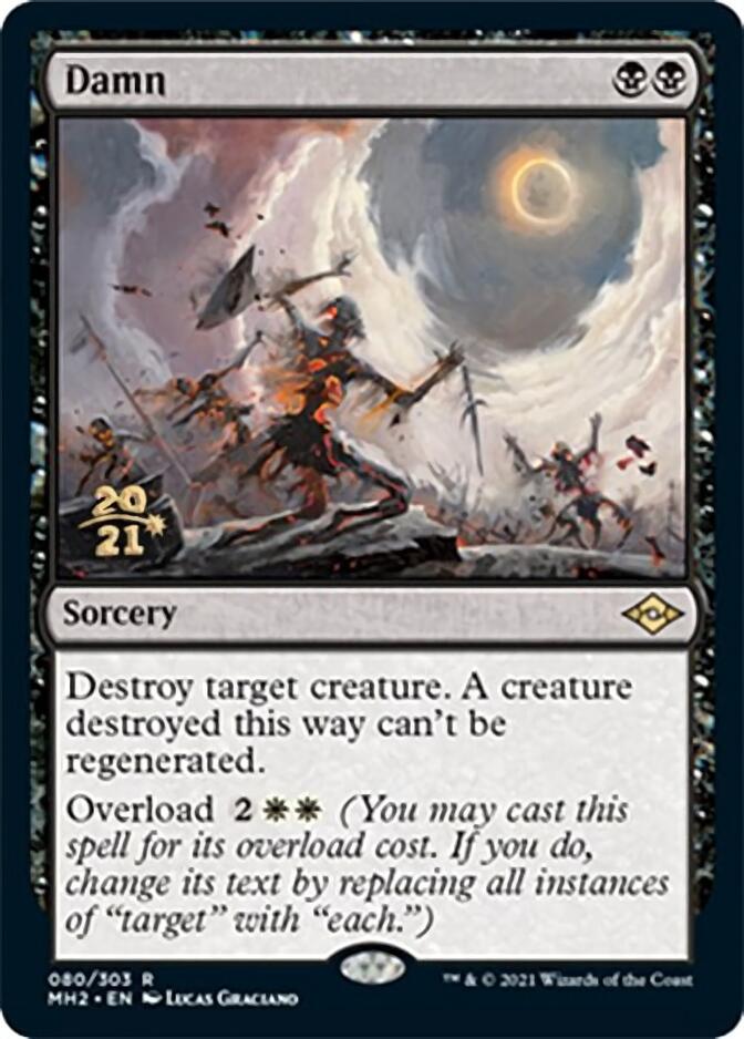 Damn [Modern Horizons 2 Prerelease Promos] | Jack's On Queen