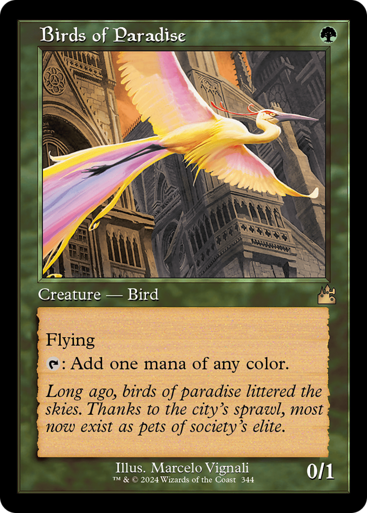 Birds of Paradise (Retro) [Ravnica Remastered] | Jack's On Queen