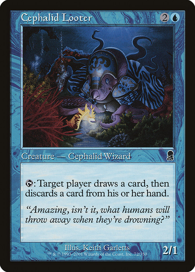 Cephalid Looter (Misprinted) [Odyssey] | Jack's On Queen