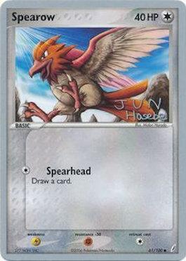 Spearow (61/100) (Flyvees - Jun Hasebe) [World Championships 2007] | Jack's On Queen