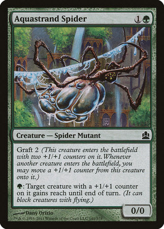 Aquastrand Spider [Commander 2011] | Jack's On Queen