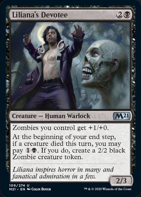 Liliana's Devotee [Core Set 2021] | Jack's On Queen