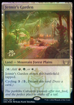 Jetmir's Garden [Streets of New Capenna Prerelease Promos] | Jack's On Queen