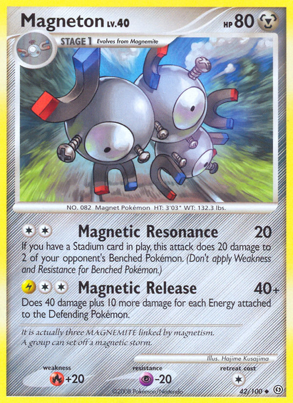 Magneton (42/100) [Diamond & Pearl: Stormfront] | Jack's On Queen