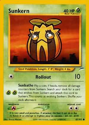 Sunkern (83/105) [Neo Destiny Unlimited] | Jack's On Queen