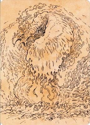 Nemesis Phoenix Art Card [Commander Legends: Battle for Baldur's Gate Art Series] | Jack's On Queen