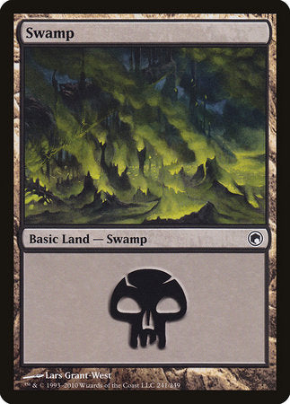 Swamp (241) [Scars of Mirrodin] | Jack's On Queen