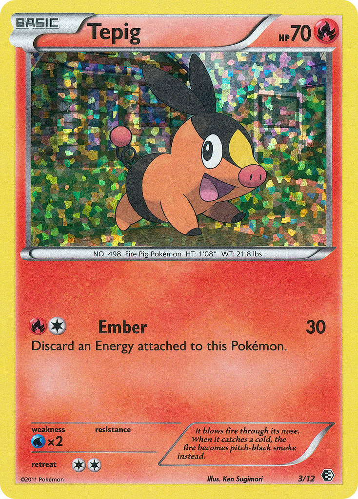 Tepig (3/12) [McDonald's Promos: 2011 Collection] | Jack's On Queen