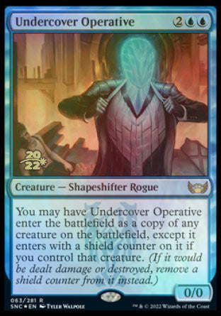 Undercover Operative [Streets of New Capenna Prerelease Promos] | Jack's On Queen