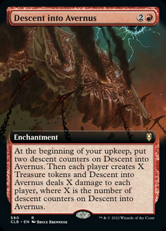Descent into Avernus (Extended Art) [Commander Legends: Battle for Baldur's Gate] | Jack's On Queen