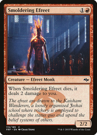 Smoldering Efreet [Fate Reforged] | Jack's On Queen