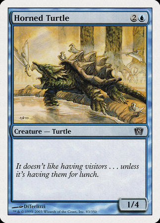 Horned Turtle [Eighth Edition] | Jack's On Queen