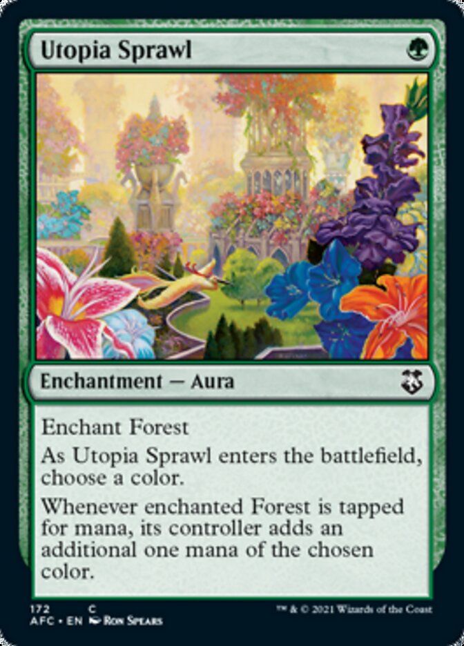 Utopia Sprawl [Dungeons & Dragons: Adventures in the Forgotten Realms Commander] | Jack's On Queen
