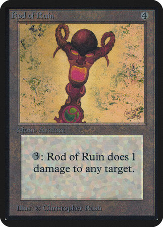 Rod of Ruin [Limited Edition Alpha] | Jack's On Queen