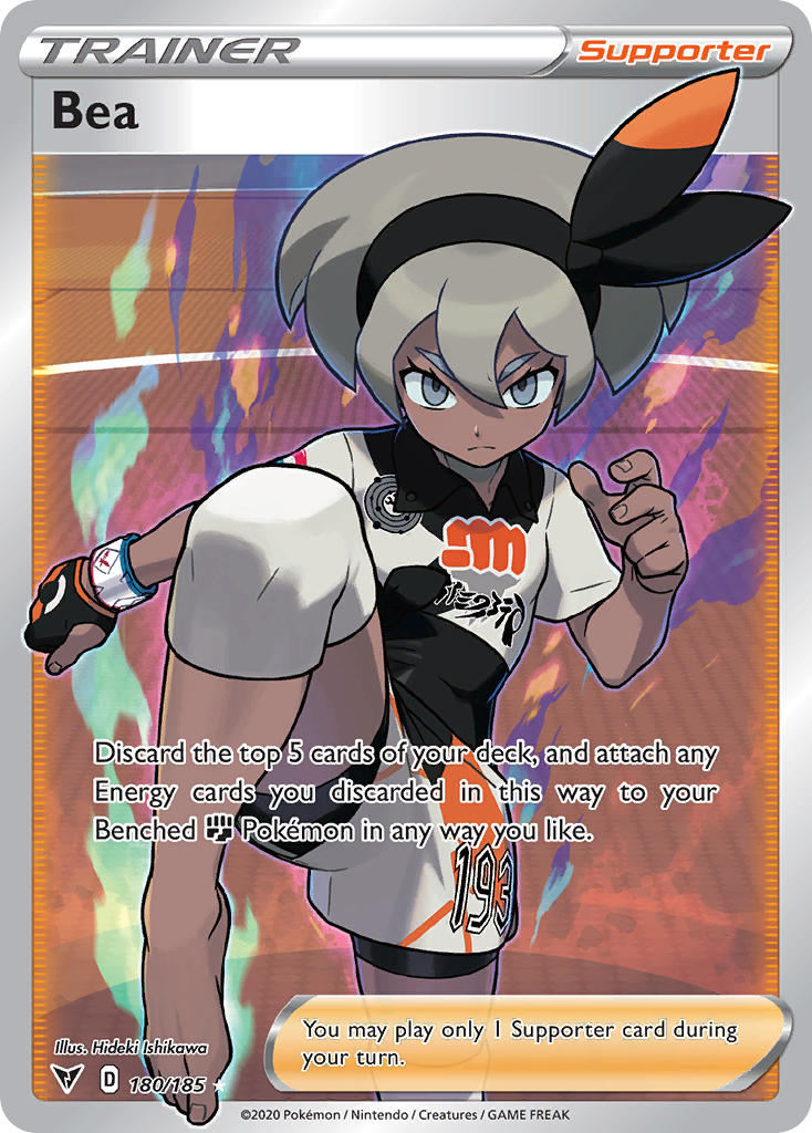 Bea (180/185) [Sword & Shield: Vivid Voltage] | Jack's On Queen