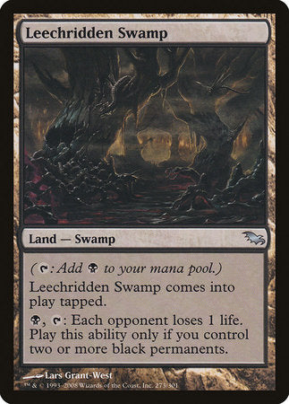 Leechridden Swamp [Shadowmoor] | Jack's On Queen