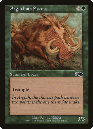 Argothian Swine [Urza's Saga] | Jack's On Queen