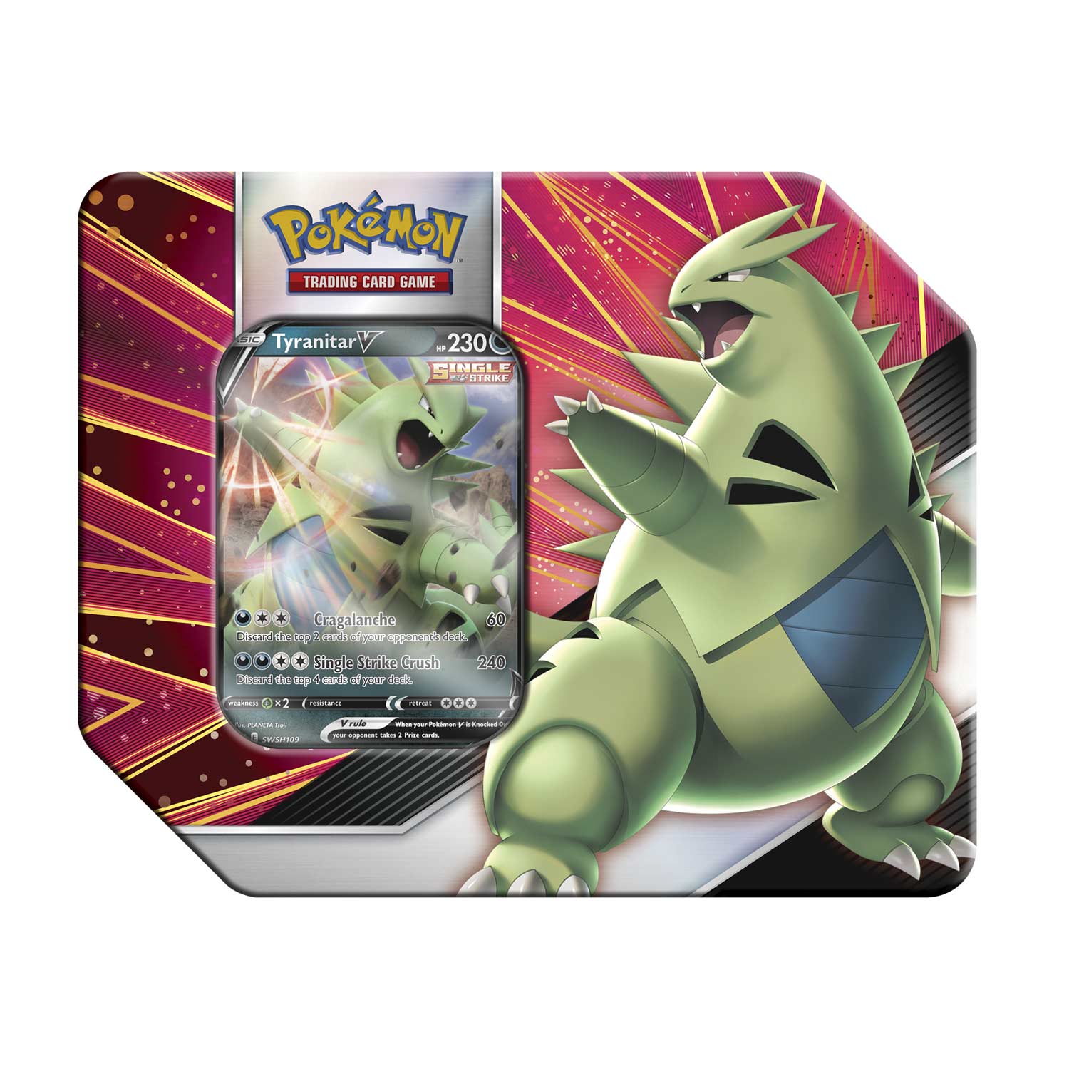 Sword & Shield: Battle Styles - V Strikers Tin (Tyranitar V) | Jack's On Queen