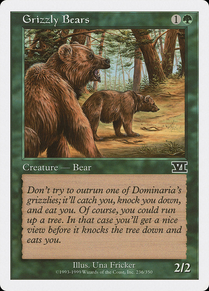 Grizzly Bears [Classic Sixth Edition] | Jack's On Queen