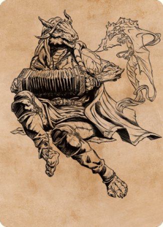 Korlessa, Scale Singer Art Card [Commander Legends: Battle for Baldur's Gate Art Series] | Jack's On Queen