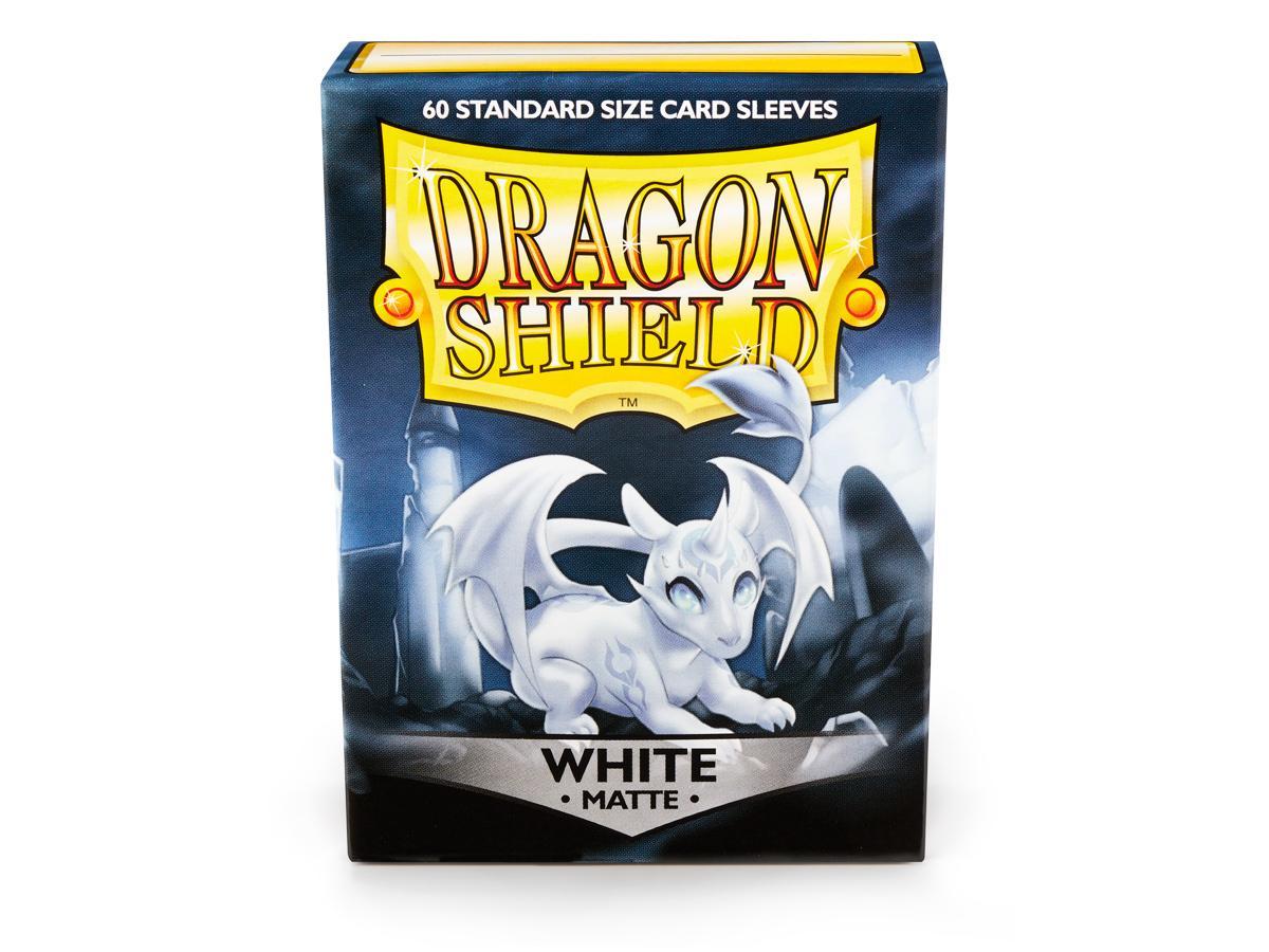 Dragon Shield Standard Matte White ‘Eternis’ – (60ct) | Jack's On Queen