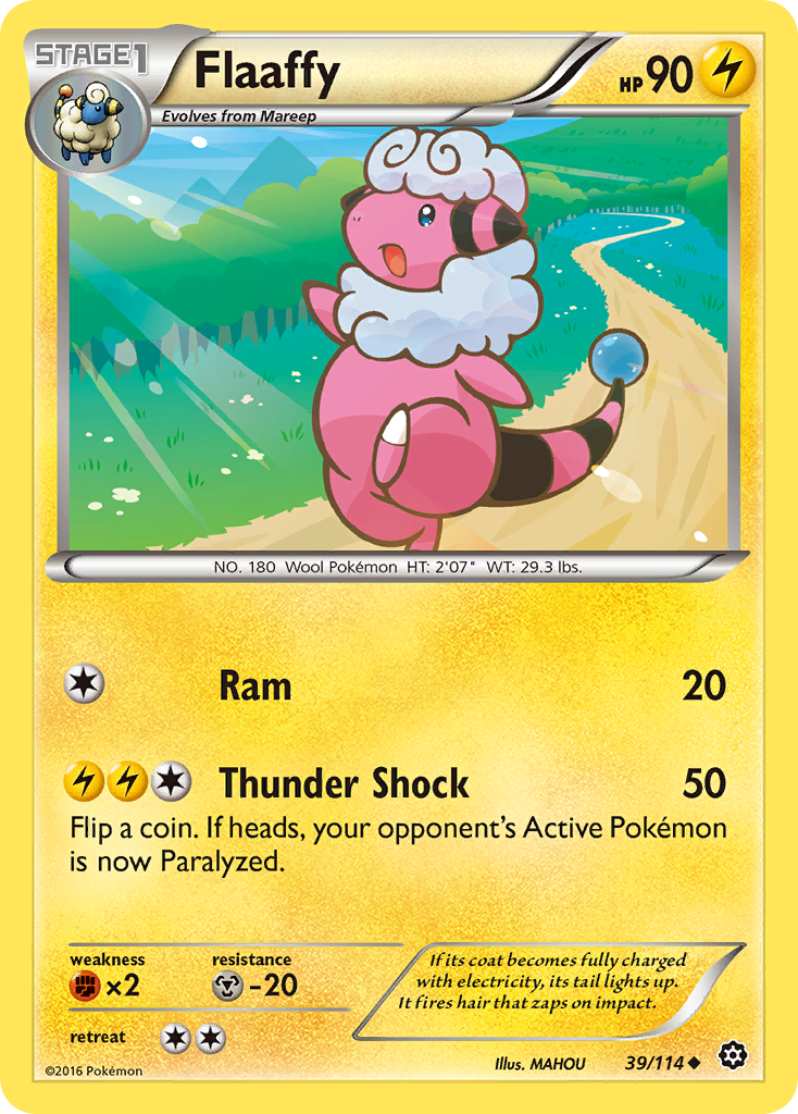 Flaaffy (39/114) [XY: Steam Siege] | Jack's On Queen