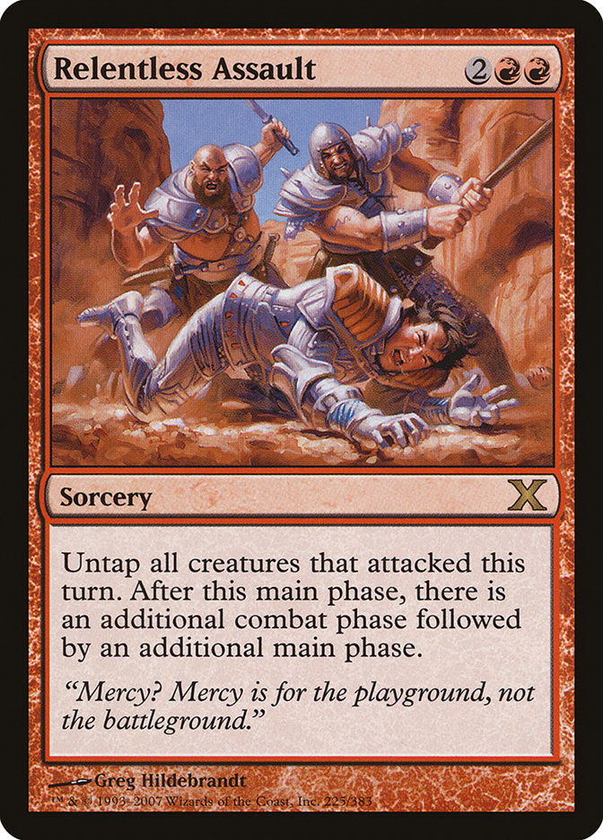 Relentless Assault [Tenth Edition] | Jack's On Queen