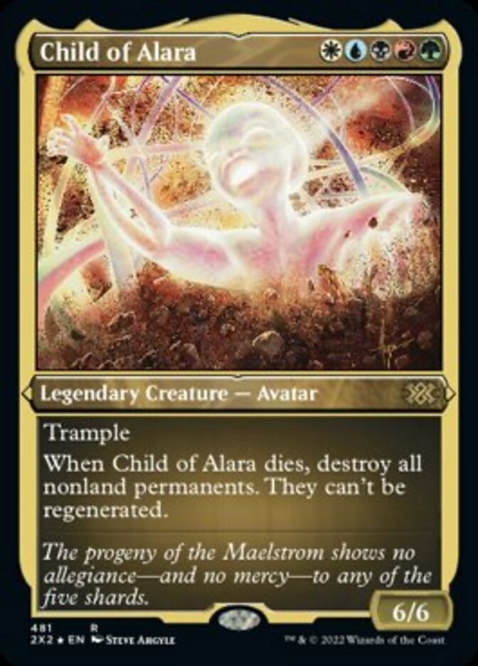 Child of Alara (Foil Etched) [Double Masters 2022] | Jack's On Queen