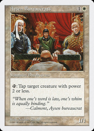 Aysen Bureaucrats [Fifth Edition] | Jack's On Queen