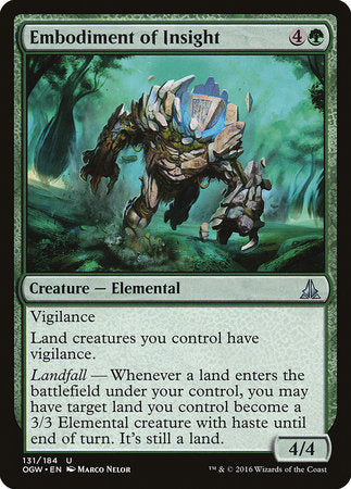 Embodiment of Insight [Oath of the Gatewatch] | Jack's On Queen