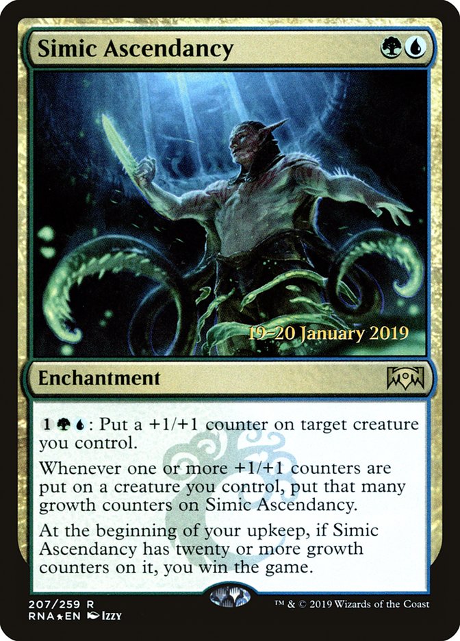 Simic Ascendancy [Ravnica Allegiance Prerelease Promos] | Jack's On Queen