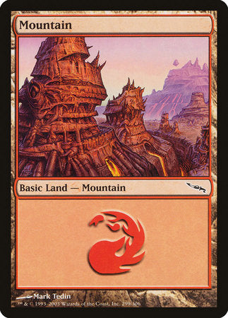 Mountain (299) [Mirrodin] | Jack's On Queen