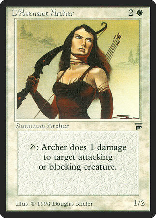 D'Avenant Archer [Legends] | Jack's On Queen