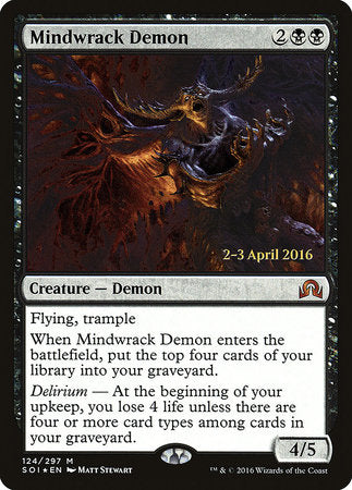 Mindwrack Demon [Shadows over Innistrad Promos] | Jack's On Queen