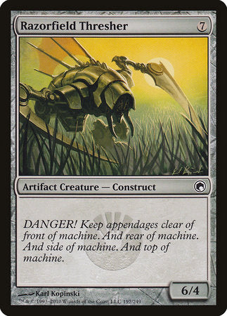 Razorfield Thresher [Scars of Mirrodin] | Jack's On Queen