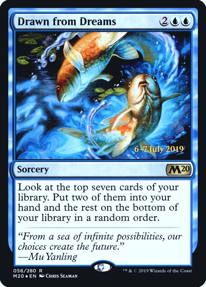 Drawn from Dreams  [Core Set 2020 Prerelease Promos] | Jack's On Queen