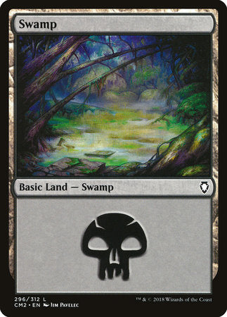 Swamp (296) [Commander Anthology Volume II] | Jack's On Queen