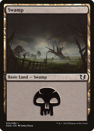 Swamp (74) [Duel Decks: Blessed vs. Cursed] | Jack's On Queen