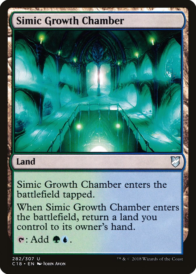 Simic Growth Chamber [Commander 2018] | Jack's On Queen