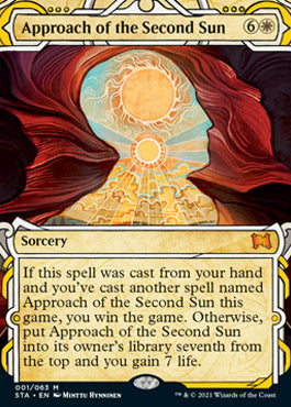 Approach of the Second Sun (Etched Foil) [Strixhaven Mystical Archive] | Jack's On Queen